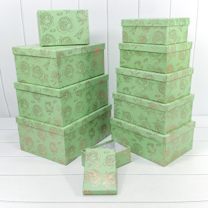 Коробки Прямоугольные Набор    