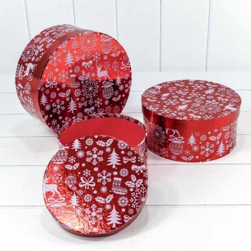 Коробки Круглые Набор