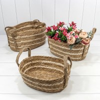 Корзины плетёные Овальные Набор   