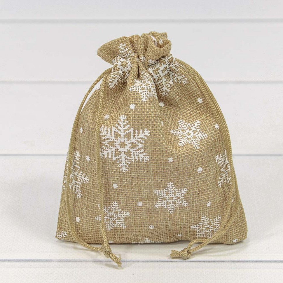 Мешочки из искусственного льна Мешочки из искусственного льна