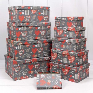 Коробки Прямоугольные Набор  